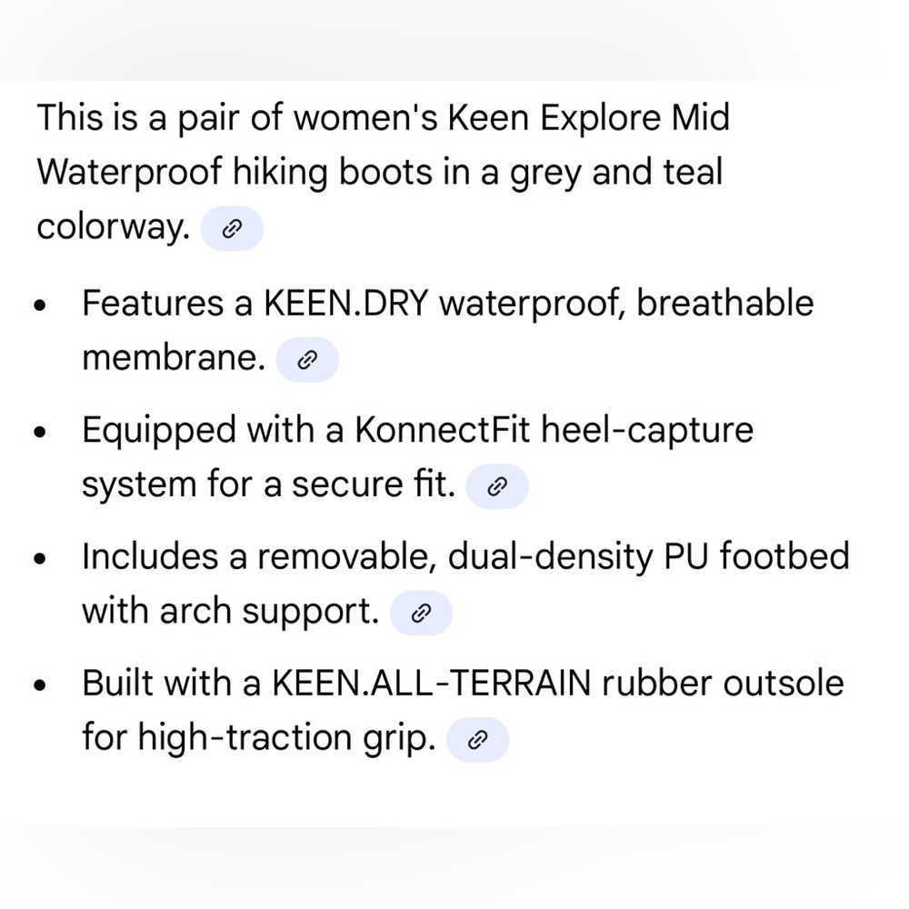 Keen Explore Mid Waterproof All Terrain Hiking Boots - Picture 2 of 8